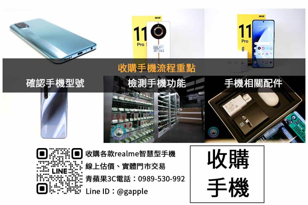 台中收購realme | 青蘋果3C信譽保證 - 第2張圖 realme手機收購檢查項目